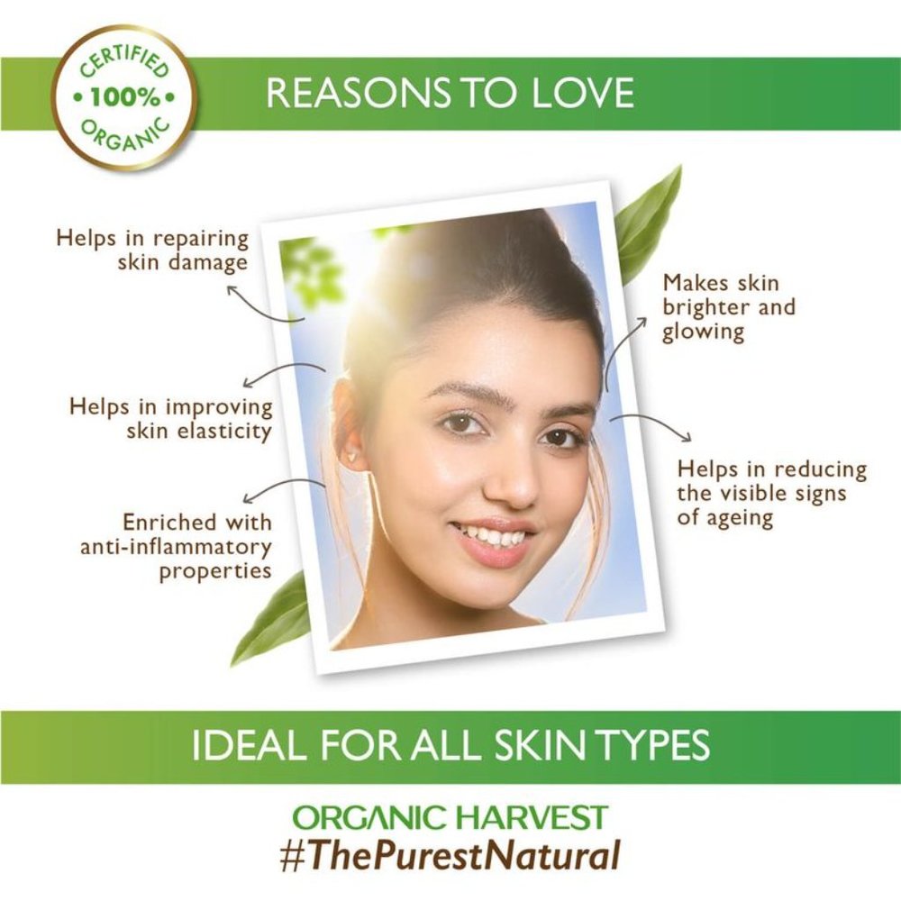 ORGANIC HARVEST BRITENING FACE CREAM - Picture 3 of 3
